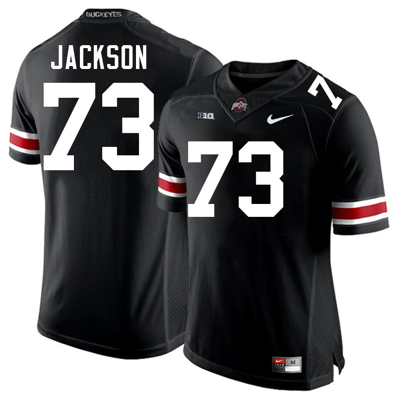 Jonah Jackson Ohio State Buckeyes Jersey College Football Uniforms-Black